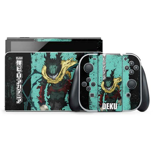 My Hero Academia Dark Deku Season 6 Nintendo Switch OLED (2021) Skin